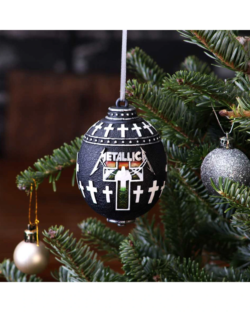 Metallica Master Of Puppets Christbaumkugel 7 Metallica Master Of Puppets Christbaumkugel – Bild 5