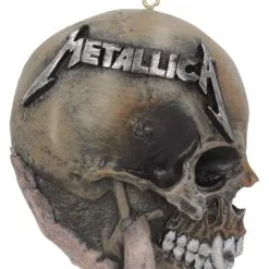 Metallica Sad But True Christbaumkugel -Finster Mode Haus metallica sad but true weihnachtskugel metallica sad but true hanging ornament metallica band merchandise 51089 05
