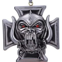Motorhead Warpig Kreuz Anhänger -Finster Mode Haus motorhead warpig kreuz haenge ornament motorhead warpig hanging ornament motorhead merchandiese 53686 05