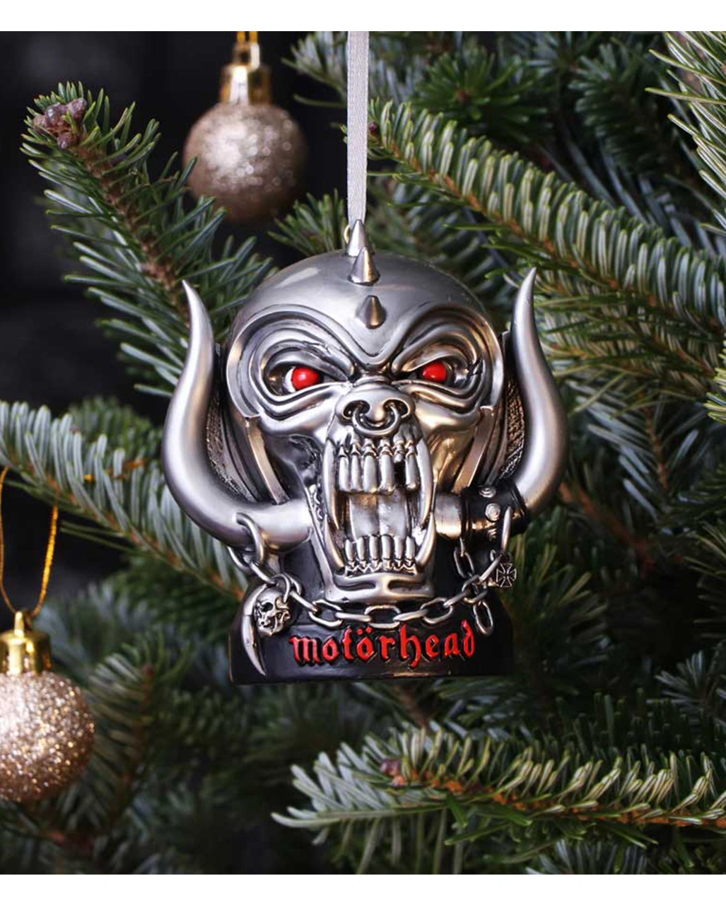 Motorhead Warpig Christbaumkugel 9cm 8 Motorhead Warpig Christbaumkugel 9cm – Bild 6