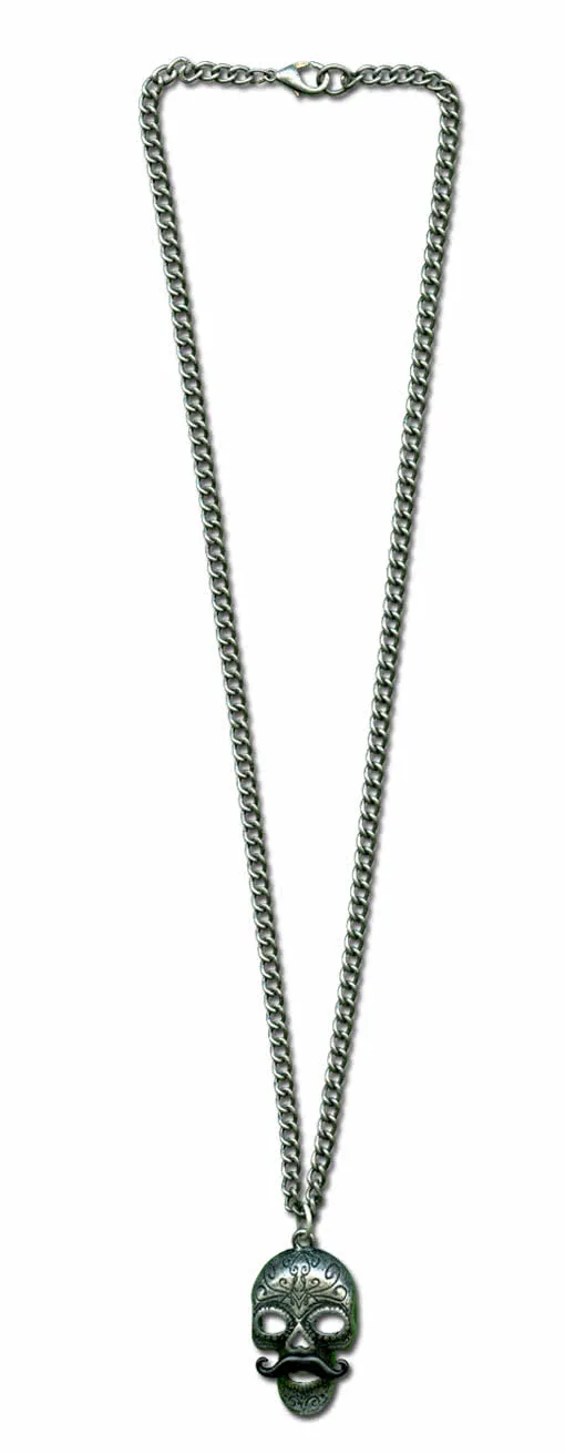 Muerte Halskette Mit Moustache 3 Muerte Halskette Mit Moustache