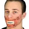 Mund Wunde Getackert -Finster Mode Haus mund wunde getackert halloween schminken halloween make up 19531