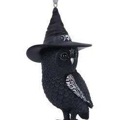 Owlocen Hexeneule Christbaumkugel 12cm 12 Owlocen Hexeneule Christbaumkugel 12cm -Finster Mode Haus owlocen hexeneule weihnachtskugel owlocen hanging ornament gothic weihnachtskollektion 51091 04