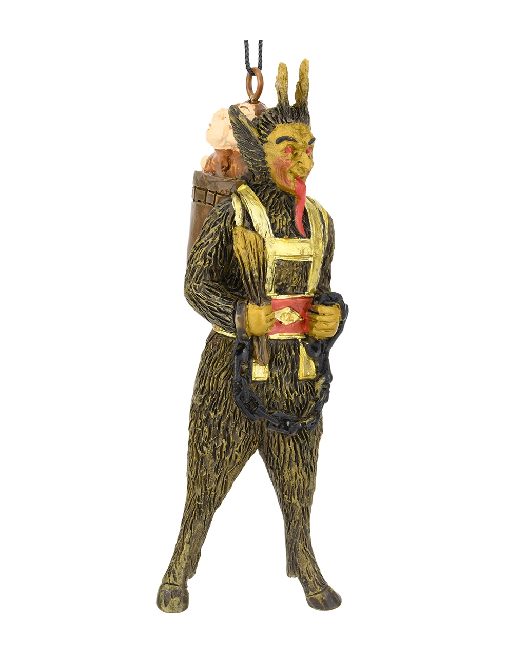 Spooky Krampus Zwillinge Christbaumkugel 10cm 6 Spooky Krampus Zwillinge Christbaumkugel 10cm – Bild 4