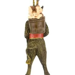 Spooky Krampus Zwillinge Christbaumkugel 10cm 9 Spooky Krampus Zwillinge Christbaumkugel 10cm -Finster Mode Haus scary krampus weihnachtskugel halloween und horror weihnachtsdeko krampus hanging ornament 54758 3