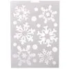 Schneeflocken Schablone Für Sprühschnee -Finster Mode Haus schneeflocken schablone schneespray schablone weihnachts dekoration 24463