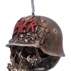 Slayer Totenschädel Christbaumkugel -Finster Mode Haus slayer totenkopf weihnachtskugel slayer totenschaedel christbaumkugel slayer skull hanging ornament 54560 02