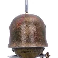 Slayer Totenschädel Christbaumkugel -Finster Mode Haus slayer totenkopf weihnachtskugel slayer totenschaedel christbaumkugel slayer skull hanging ornament 54560 03