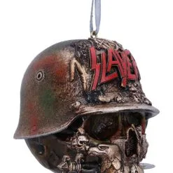 Slayer Totenschädel Christbaumkugel -Finster Mode Haus slayer totenkopf weihnachtskugel slayer totenschaedel christbaumkugel slayer skull hanging ornament 54560 04
