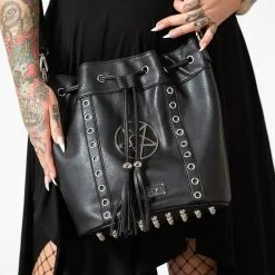 Sweet Terror Bucket Handtasche KILLSTAR 10 Sweet Terror Bucket Handtasche KILLSTAR -Finster Mode Haus sweet terror bucket handtasche killstar killstar gothic handtasche killstar gothic accessoire sweet terror bucket bag killstar 52907 5