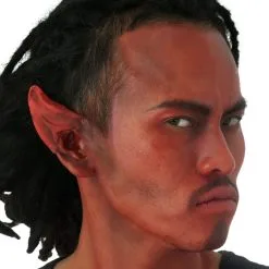 Spitze Teufelsohren Latexapplikation