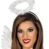Weißer Heiligenschein -Finster Mode Haus weisser heiligenschein engelskostuem zubehoer weihnachtsengel heiligenschein halo 24772 01